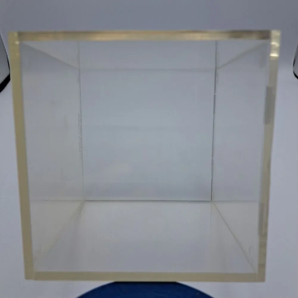 Sports Cubes Baseball Holder Display Case 2-Piece Clear Acrylic Patent Pending - Picture 8 of 9